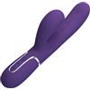 HIGH TECH PRETTY LOVE - PERLITA VIBRATORE G-SPOT 3 IN 1 MULTIFUNZIONE VIOLA