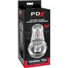 PDX ELITE - VIEWTUBE PLUS TRASPARENTE CON IMPUGNATURA EZ-GRIP, 21 CM