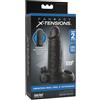 FANTASY X-TENSIONS - VIBRANTE REALISTICO MANICOTTO PER PENE DA 5 CM, NERO