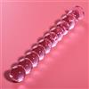 NEBULA SERIES BY IBIZA - MODELLO 22 DILDO IN VETRO BOROSILICATO ROSA 21.5 CM -O- 2.5 CM