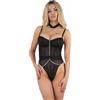 LIVCO CORSETTI BODIES LIVCO CORSETTI FASHION - RUBIKA LC XG079 BODY CON GARGANTILLA NEGRO XL
