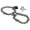 METAL HARD - MANETTE CON CATENA IN ACCIAIO INOSSIDABILE.