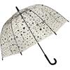 SMATI Kids Stick Umbrella dome transparent - Solid - Resistant to wind
