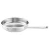 Fissler Profi Collection - Padella in acciaio inox (diametro 24 cm), padella non rivestita con manico, scala graduata interna, compatibile induzione, Senza Novogrill
