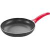 Tescoma 597824 Padella Antiaderente per Induzione ∅ 24 cm, Manico Rosso