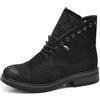 IF Fashion Stivaletti Stivali Invernali Scarpe da Donna Lacci Anfibi Strass IF163