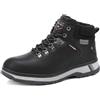 ARRIGO BELLO Scarpe Uomo Invernali Scarponcini Stivali Neve Boots 41-46 | Fodera di Pelliccia Calda e Rete Traspirante,Lacci,Leggero,Antiskid,Casual,Trekking,Escursionismo,Montagna,Invernale Stivalet
