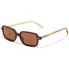 D.Franklin Occhiali da sole - Unisex - Con lenti protettive UV - Modello cuprum - Quadrati - Per uomo e donna - Sunglasses