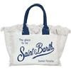 Saint Barth Mc2 Donna Borsa A Mano Cotone VAMI001-Bianco