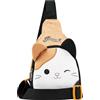 Squishmallows Borsetta Tracolla Bambina Adolescenti Cam the Cat Borsa Ragazza Carina per Telefono Soldi Viaggi Idee Regalo