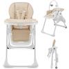KinderKraft - Kinderkraft Seggiolone da pappa 2in1 TUMMIE Beige