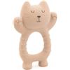 Bamboom Gatto in Gomma Naturale per la Dentizione Bamboom Rosa