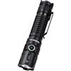 Wurkkos TD04 Torcia tattica a ricaricabile | 5000mAh, 3000 lumen,torce led alta potenza IPX8,potente professionale torcia ricaricabile potente