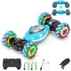 Ltteaoy Telecomando con Rilevamento dei Gesti Macchina Auto Telecomandata,2.4GHz 4WD Due telecomandi Rotazione di 360°con Luce LED/Musica Macchina Radiocomandata per Bambini sopra 6 anni