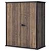 Keter contenitore da giardino in resina VERTICAL STORE NOCE