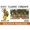 Wargames Atlantic Fanteria scheletrica classica fantasy 32 figure in plastica dura da 28 mm in plastica dura WAACF001