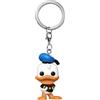 Funko POP! Keychain: Donald Duck 90th - Donald Duck (1938) - Mini Figure | Gadget Ufficiale - Portachiavi con Mini Personaggio da Collezione per Chiavi, Zaino e Borsa - Pensierino e Regalo per Feste