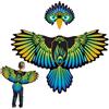 Generico Costume da per bambini - Gioco di ruolo con d'aquila, accessorio per vestire, divertente cosplay, con set di maschere | Fantasioso costume di Halloween per bambini, giochi avventur