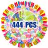 Gigquake 444 bombe ad acqua autosigillanti, colorate, gonfiaggio rapido, giocattolo per bambini, attività all'aperto, per giochi d'acqua, piscina, spiaggia, feste estive