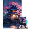 AITEXI Puzzle da 1000 pezzi per adolescenti Pittura a olio giapponese giochi divertenti per famiglie perché è ideale come regalo per tutta la famiglia 38x26cm