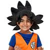 Funidelia | Parrucca da Goku Dragon Ball per Bambino - Son Goku, Sfera del Drago, Manga - Accessori per Bambini, Accessorio per Costume - Nero