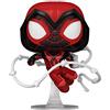 Funko Pop! Games: Miles Morales - Crimson Cowl Suit - Spider-man - Miles Morales Game - Figura in Vinile da Collezione - Idea Regalo - Merchandising Ufficiale - Giocattoli per Bambini e Adulti