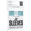 Gamegenic - ggx10003ml - Just Sleeves - 50 Standard Size Card Game Sleeve - Clear