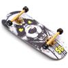 SPITBOARDS Set completo per fingerboard in legno, da 34 mm, set completo per assemblaggio, legno a 5 strati, per Trucks con scanalature di blocco, ruote CNC Bearing Wheels, Real Wear Graphics, Laser