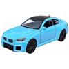 Toi-Toys BMW M2 2023 modellino auto in metallo con ritiro modello auto giocattolo auto 4 colori 81 (azzurro)