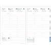 Quo Vadis 003641Q Agenda RIGIRO Multilingua Anno 2027 Formato 9x12,5 cm Settimanale 13 Mesi Dicembre-Dicembre Carta Bianca Ricambio Agenda Blisterato Copertina in Cartone Bianco Riciclato