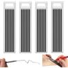 AWOXIHJ 48 Ricariche Matita Carpentiere, Nere, 2,8 Mm, Grafite, Per Legno & Costruzione