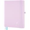 FEKSINO Agenda 2026 Settimanale Formato A4-28,6 x 21 cm, Tapa Blanda en, Diario Scuola 12 Mesi da Gen a Dic, con Spazio per Appunti Carta 100 g/m² - Rosa