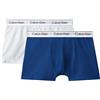 Calvin Klein B70B700506 - Boxer da Bambino, 2 Pezzi, Colore: Blu Estate/pleinair, 10 Anni