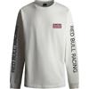 Red Bull Racing X Pepe Jeans Logo LS Tee T-Shirt Uomo (Pacco da 1)