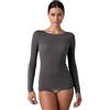 Lovable Maglia Manica Lunga in Modal e Cashmere con Scollo a Barchetta