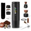 Gubbett Macchina per caffè espresso portatile,per il campeggio,per Camper,ufficio | Riscaldamento rapido 3 in 1,USB-C,per caffè macinato e capsula NS/DG,ovunque per ogni momento assaporare un caffè gustoso