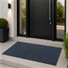 Floordirekt Zerbino Hong Kong Pro (blu, 80 x 1000 cm) | Zerbino antiscivolo con retro in TPE, robusto zerbino per ingresso, corridoio e negozi