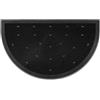 Astra Zerbino in gomma antipolvere resistente alle intemperie - tappetino in gomma antiscivolo per esterni - Border Pin zerbino 45x75 cm semitondo