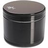 Black Leaf PatchouliWorld macinino Black Leaf 4-pz! Macinino gigante! Ø90mm! nero H70mm senza abrasione