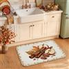 Generic Autunno Caramel Fruits - Tappeto da cucina con mele autunnali, 50 x 78 cm | Acquerello, Tappeti da cucina, bastoncini di cannella, tema raccolto, decorazione del pavimento della cucina