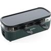 GreenPan Silhouette Connect Gourmet - Padella in ceramica antiaderente | 31 x 10 cm, con piastra Teppanyaki e 2 padelle, collegabile fino a 6 dispositivi