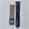 Cartier Tank GM cinturino orologio alligatore nero KD8TB037 19/16mm