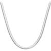 QUADRI - Collana Uomo Donna Argento 925 Diamantata | Chiusura a Moschettone Sicura - Trattamento Silver Plus™ - Made in Italy