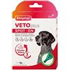 Beaphar VETOplus Spot-On per cani di taglia media (15-30 kg), protezione contro zecche, pulci, zanzare e acari dell'erba autunnale, confezione da 1
