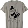 Disney Donald Duck Pose With Attitude Outline Maglietta