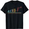 Pallacanestro Basketball Regali Grafico Basket Pallacanestro Basketball Evoluzione Maglietta