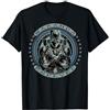 Marvel Black Panther Circle Bead Logo Maglietta