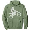 Fantastiche idee regalo per motocross e Dirt Bike Rider Motocross Enduro Dirt Biking Ragazzi Uomini Felpa con Cappuccio