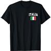 Italia Heritage Gift Mom Dad Youth Toddl Italia Bandiera Italia Italiano Famiglia Uomini Donne Bambini Maglietta