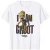 Marvel Guardians Vol.2 I AM Groot Cute Angry Maglietta